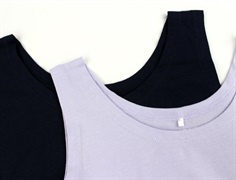 Name It dark sapphire/purple heather cropped tank top (2-pak)